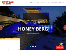 Tablet Screenshot of honeyberg.com